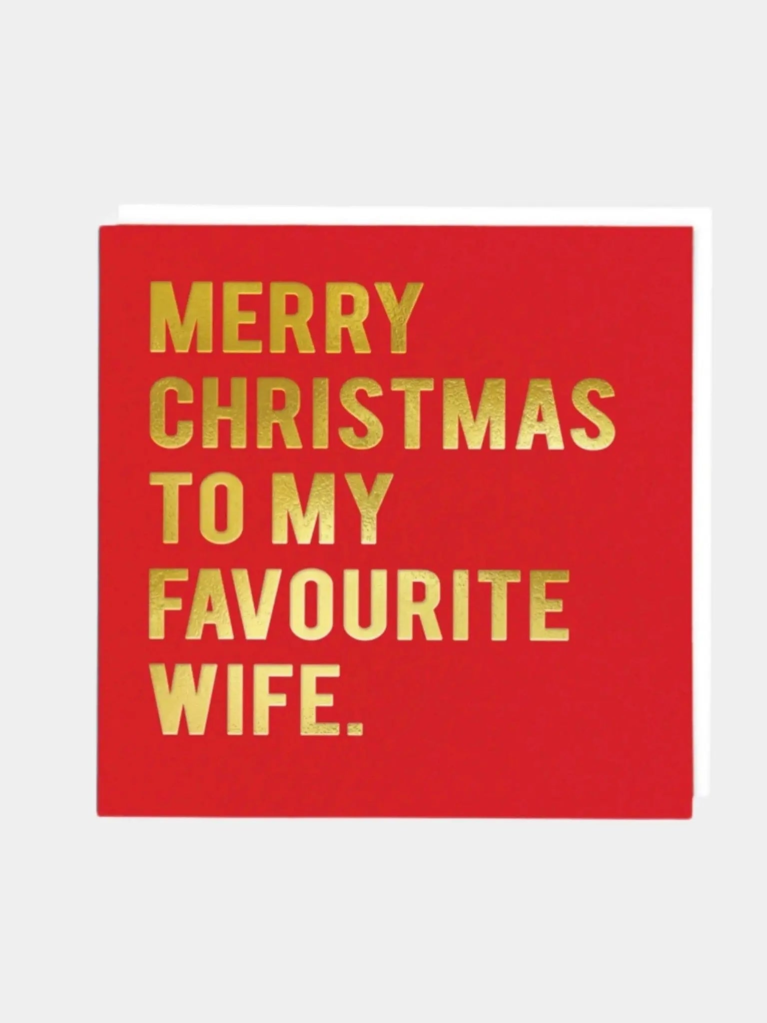 Merry Christmas Favourite Wife - Prezzi
