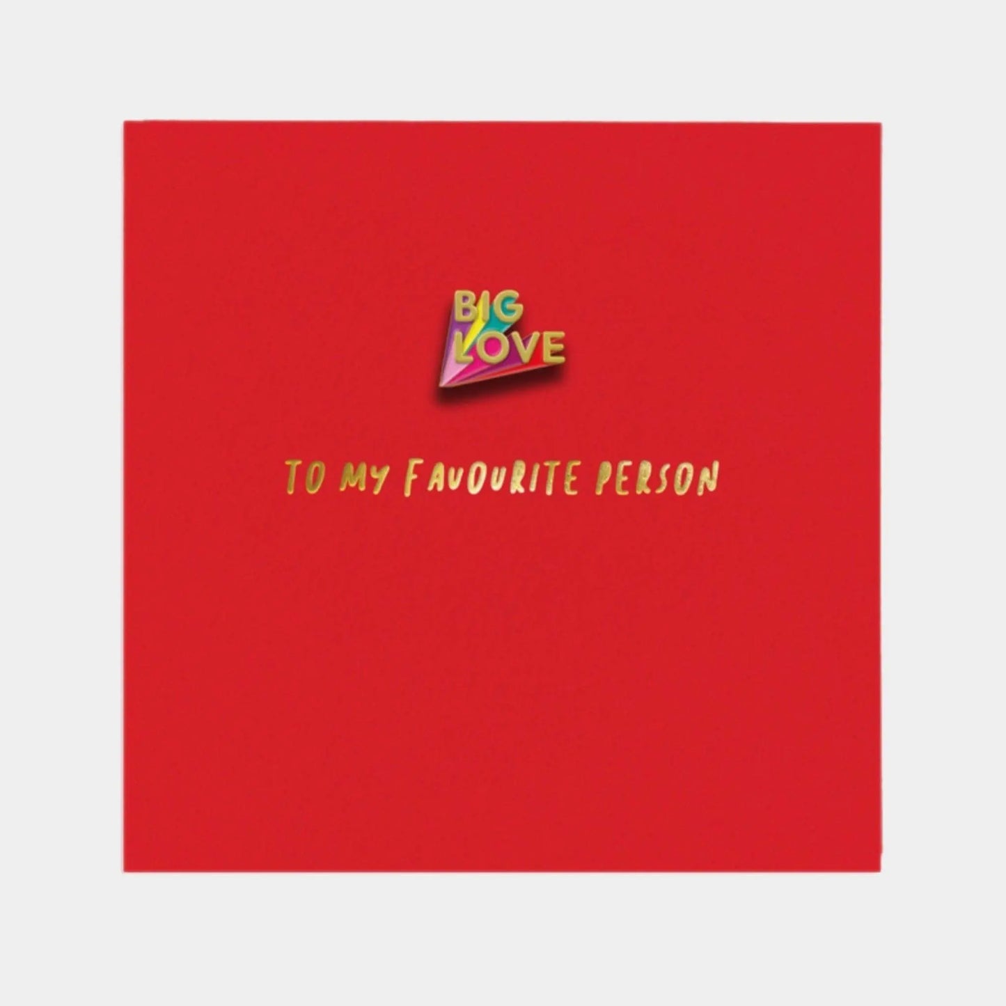 Big Love Pin Card - Prezzi