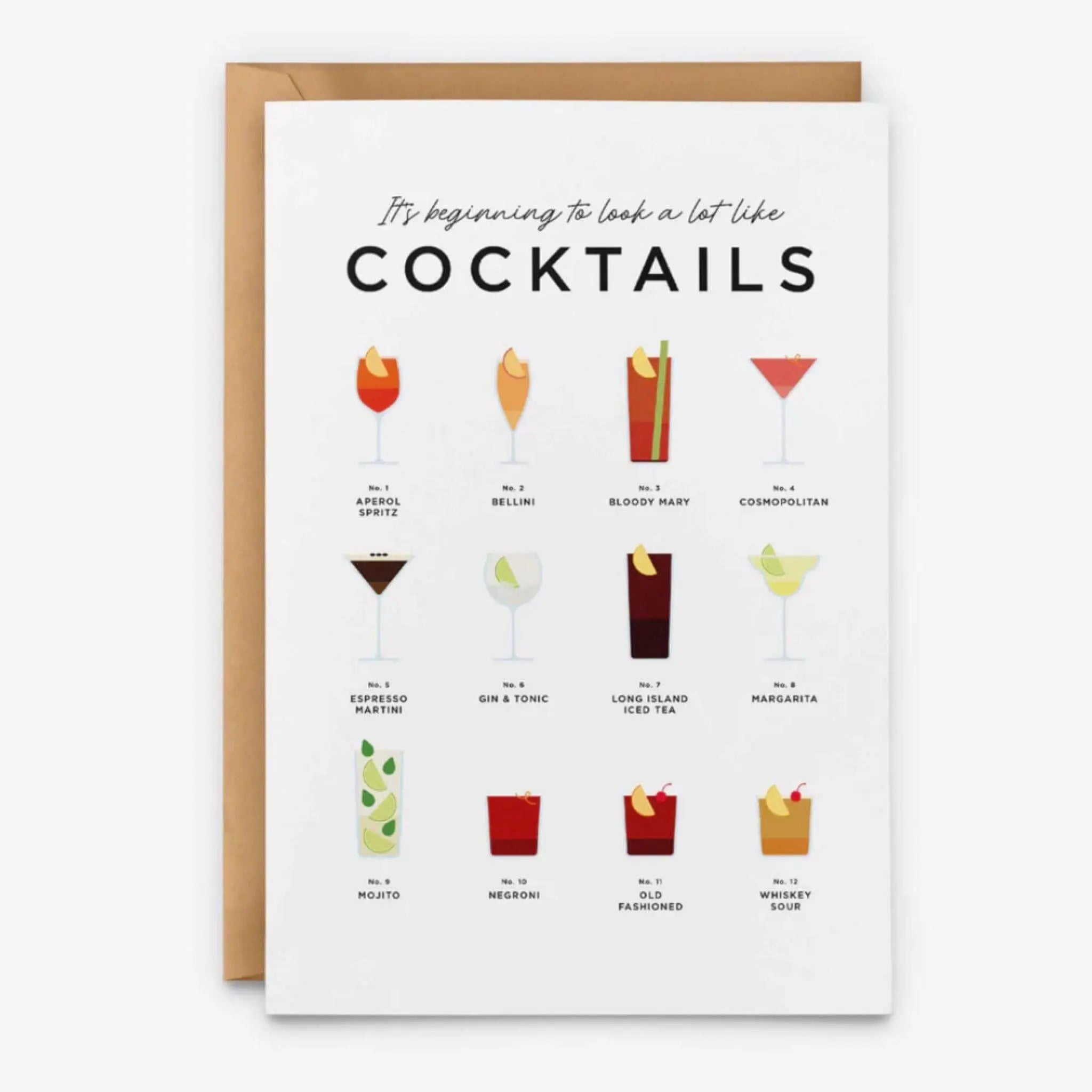 It’s Beginning To Look A Lot Like Cocktails Card - Prezzi