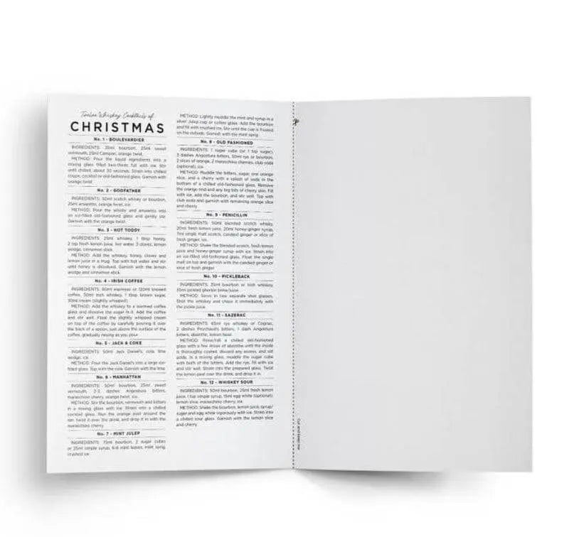 Twelve Whiskey Cocktails of Christmas Card - Prezzi