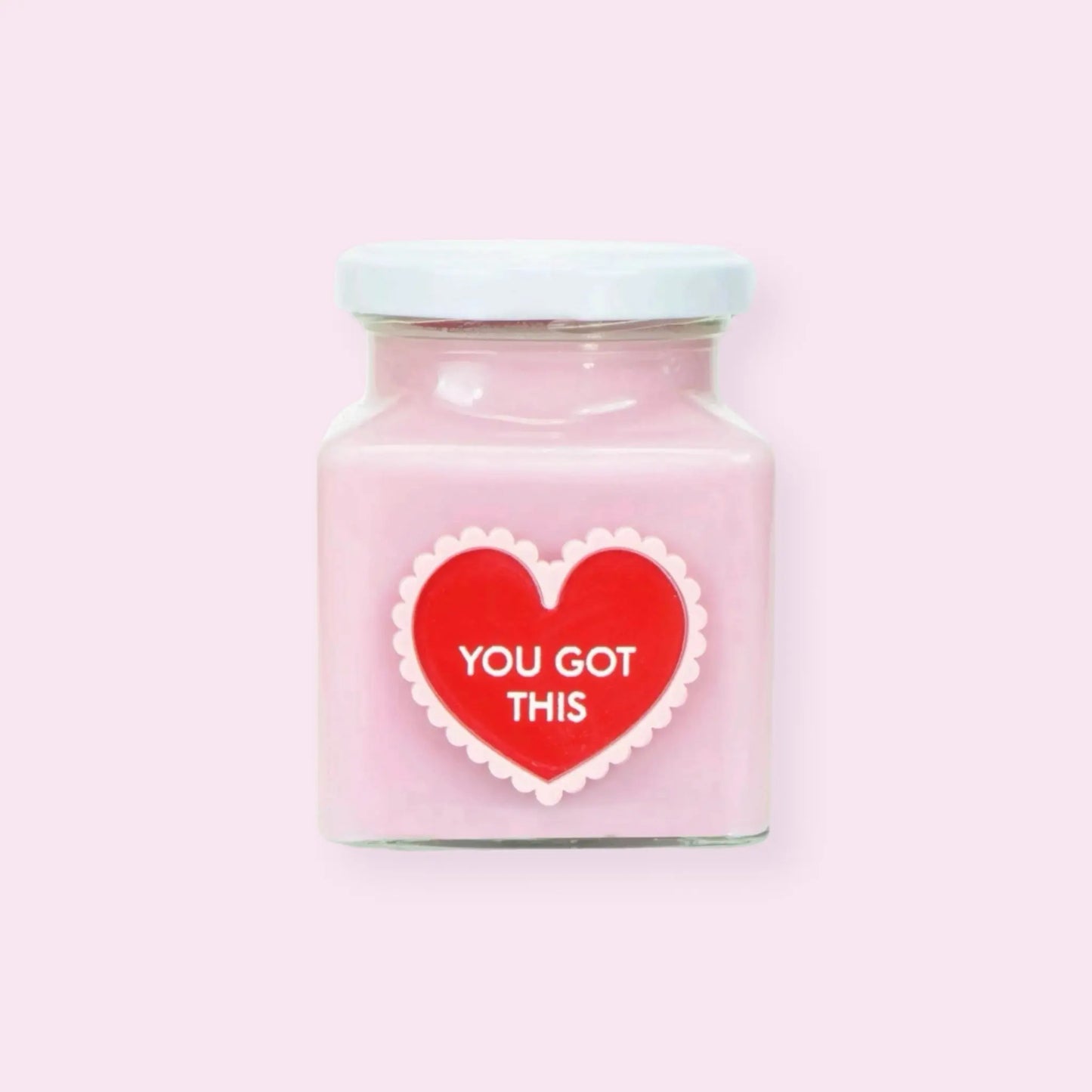 Rose Velvet You Got This Heart Candle - Prezzi