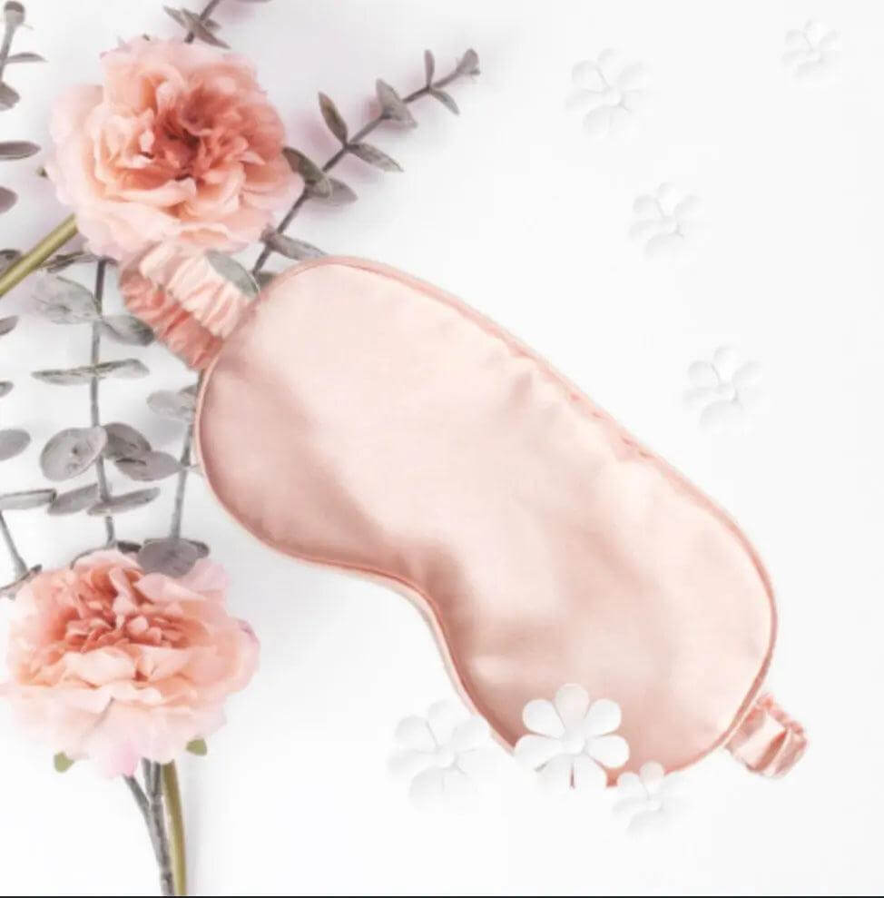 Pink Satin Sleep Mask - Prezzi