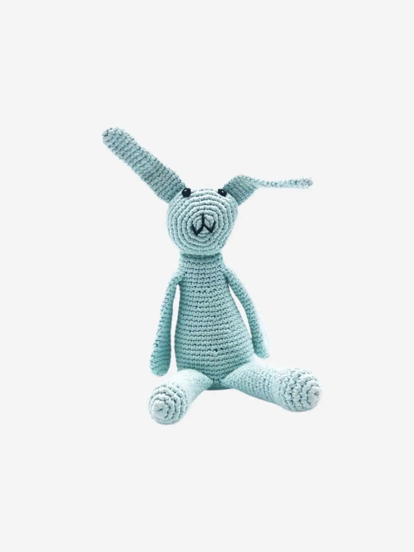 Pebble My First Bunny Rattle - Turquoise - Prezzi