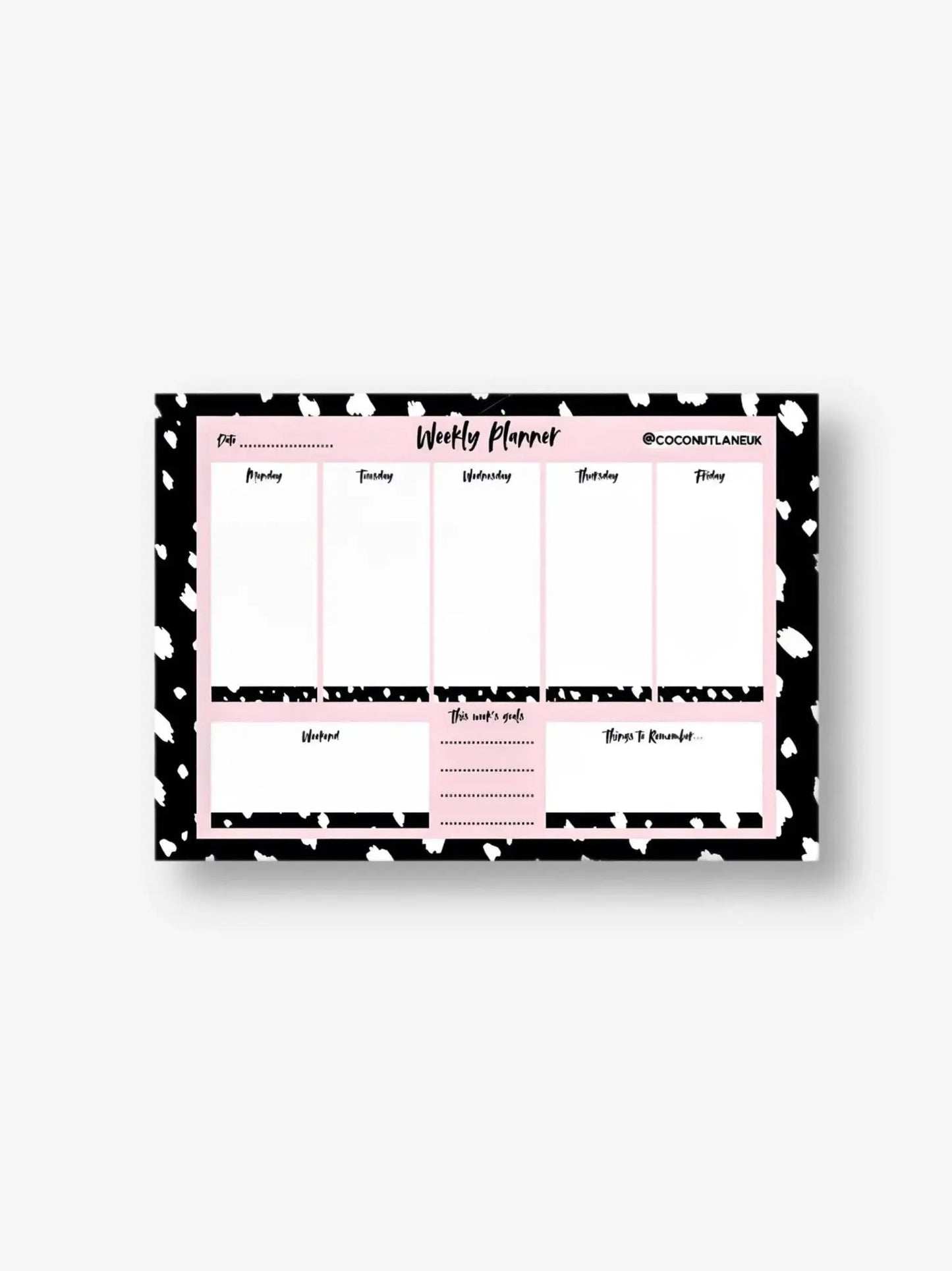Coconut Lane Planner Black Print - Prezzi