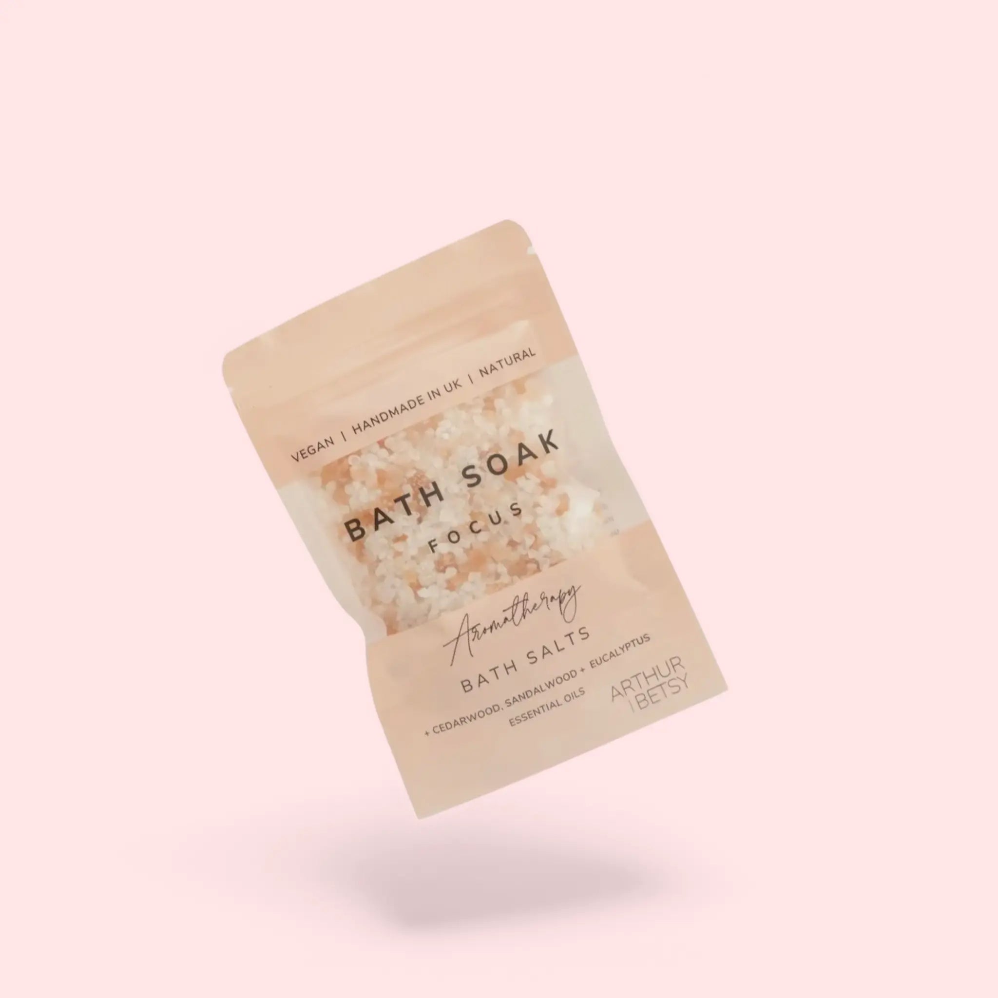 Aromatherapy bath salts Focus Arthur Betsy