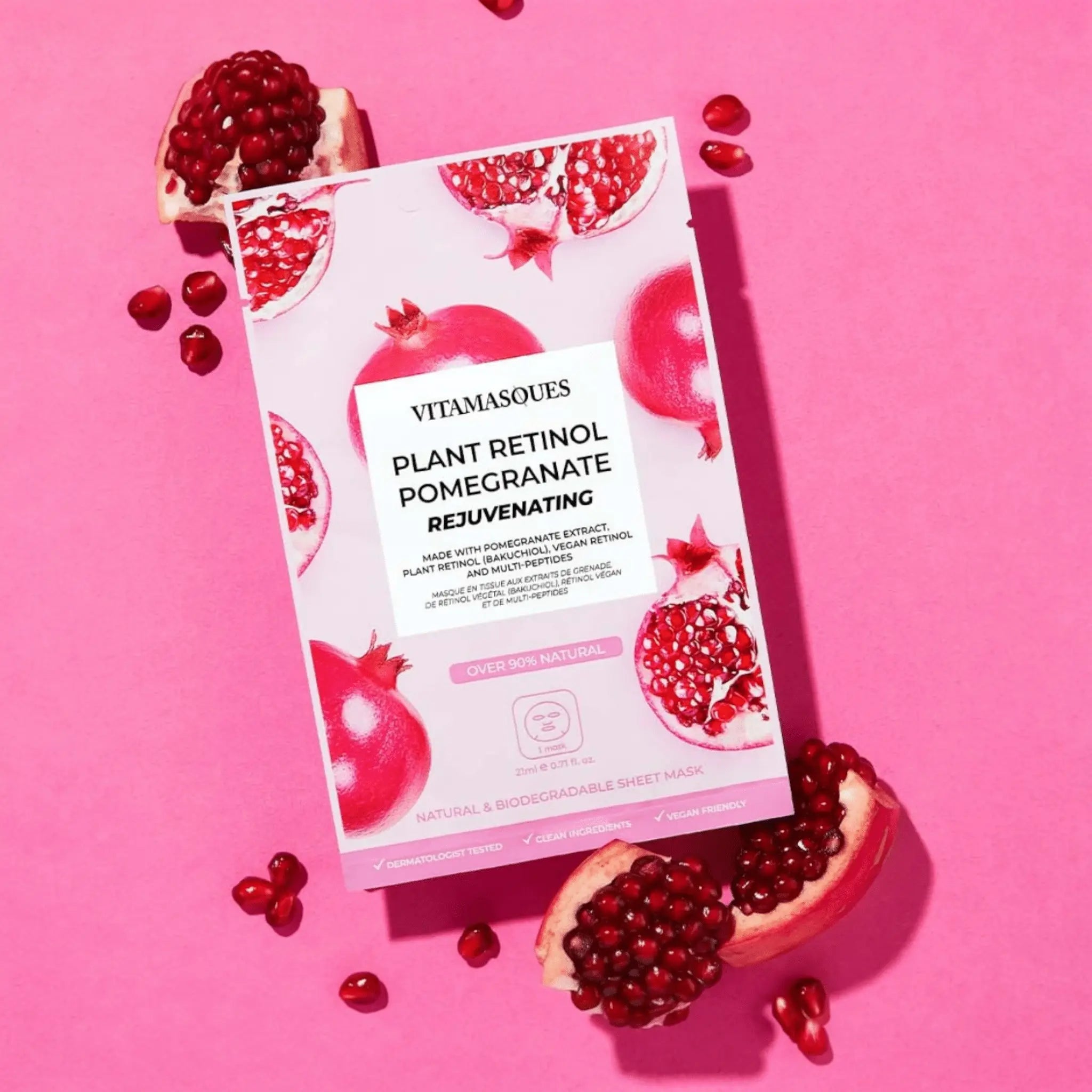 Plant Retinol Pomegranate Face Sheet - Prezzi