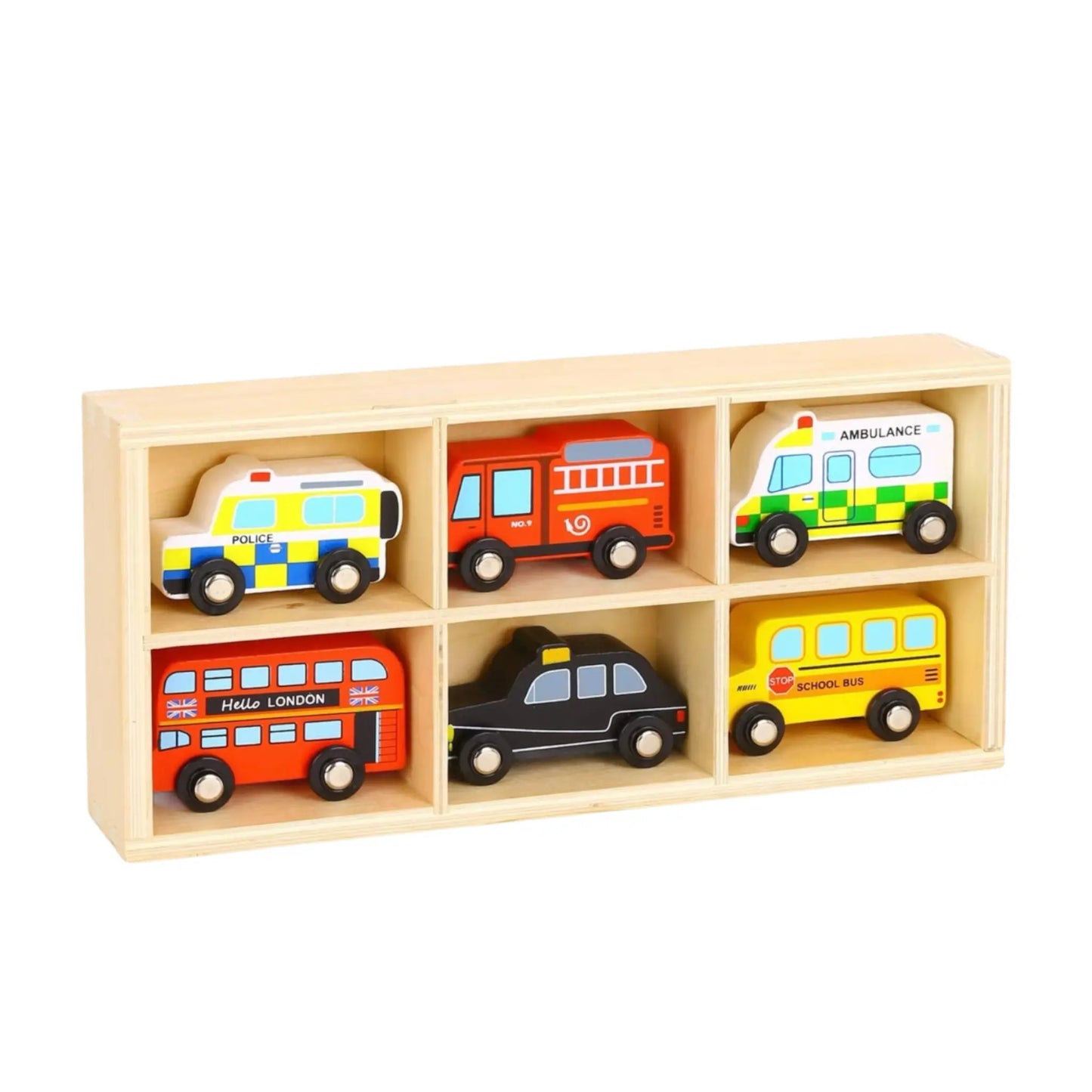 Classic London Wooden Vehicle Set - Prezzi