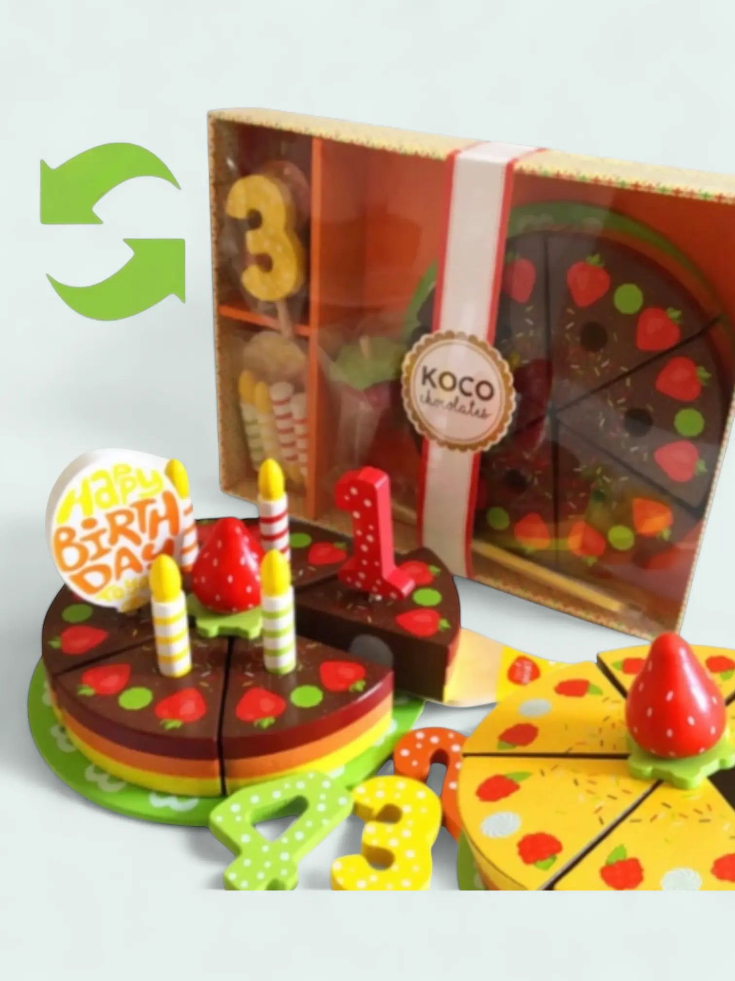 Koco Wooden Celebration Cake - Prezzi