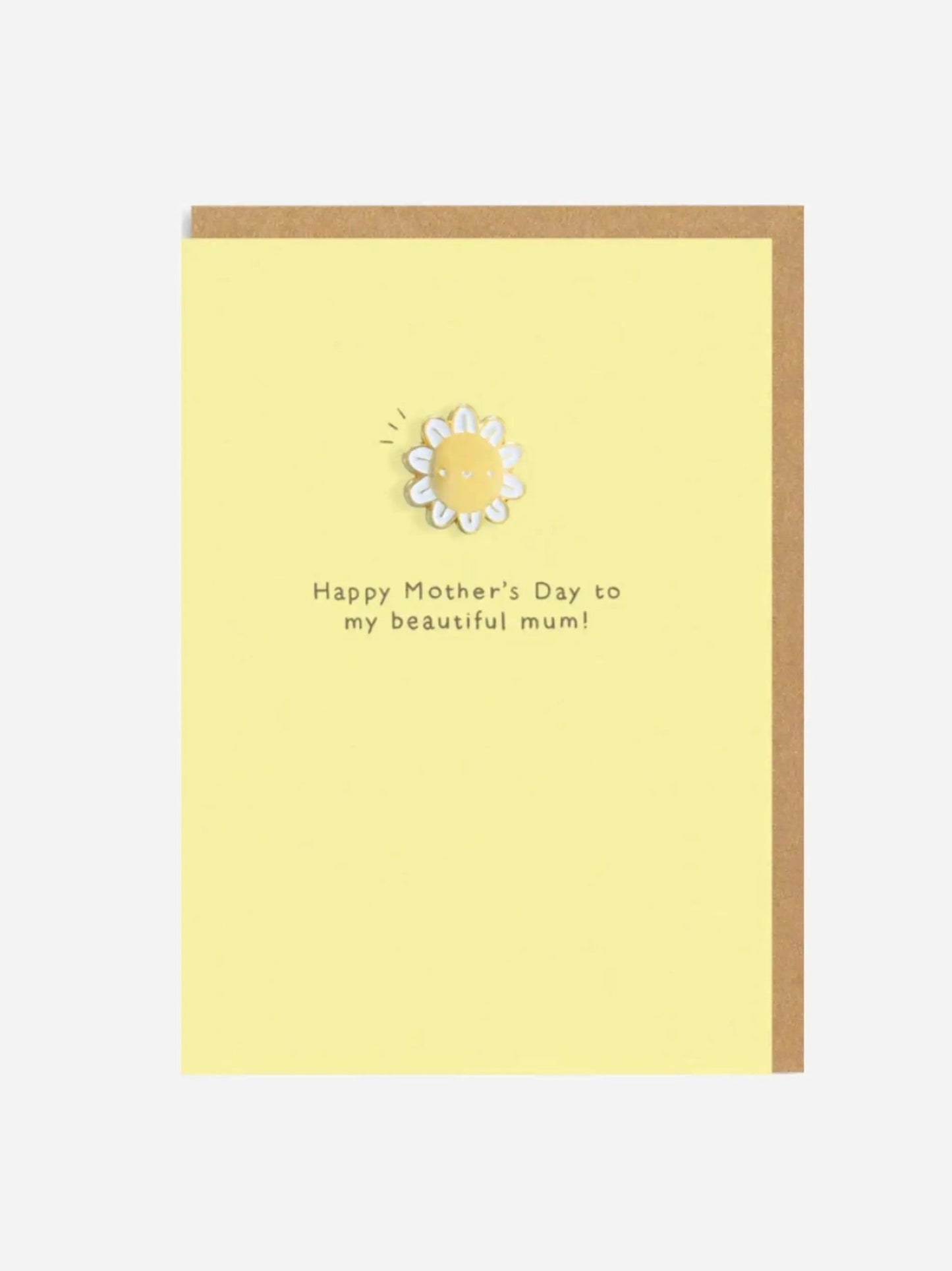 Mother's Day Daisy Pin Card - Prezzi