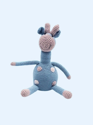 Pebble Blue Giraffe Rattle - Pebble - Prezzi