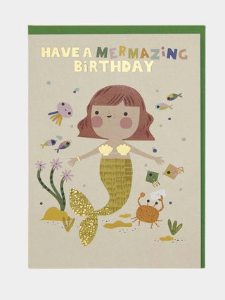 Delightful Mermazing Children's Card