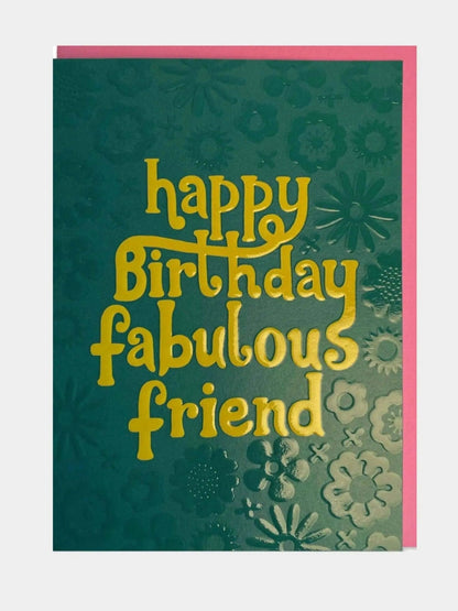 Happy Birthday fabulous friend - Prezzi