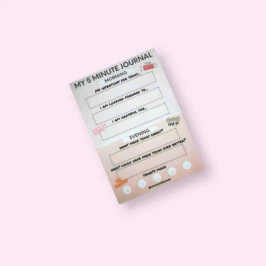 5 Minute Planner Coconut Lane