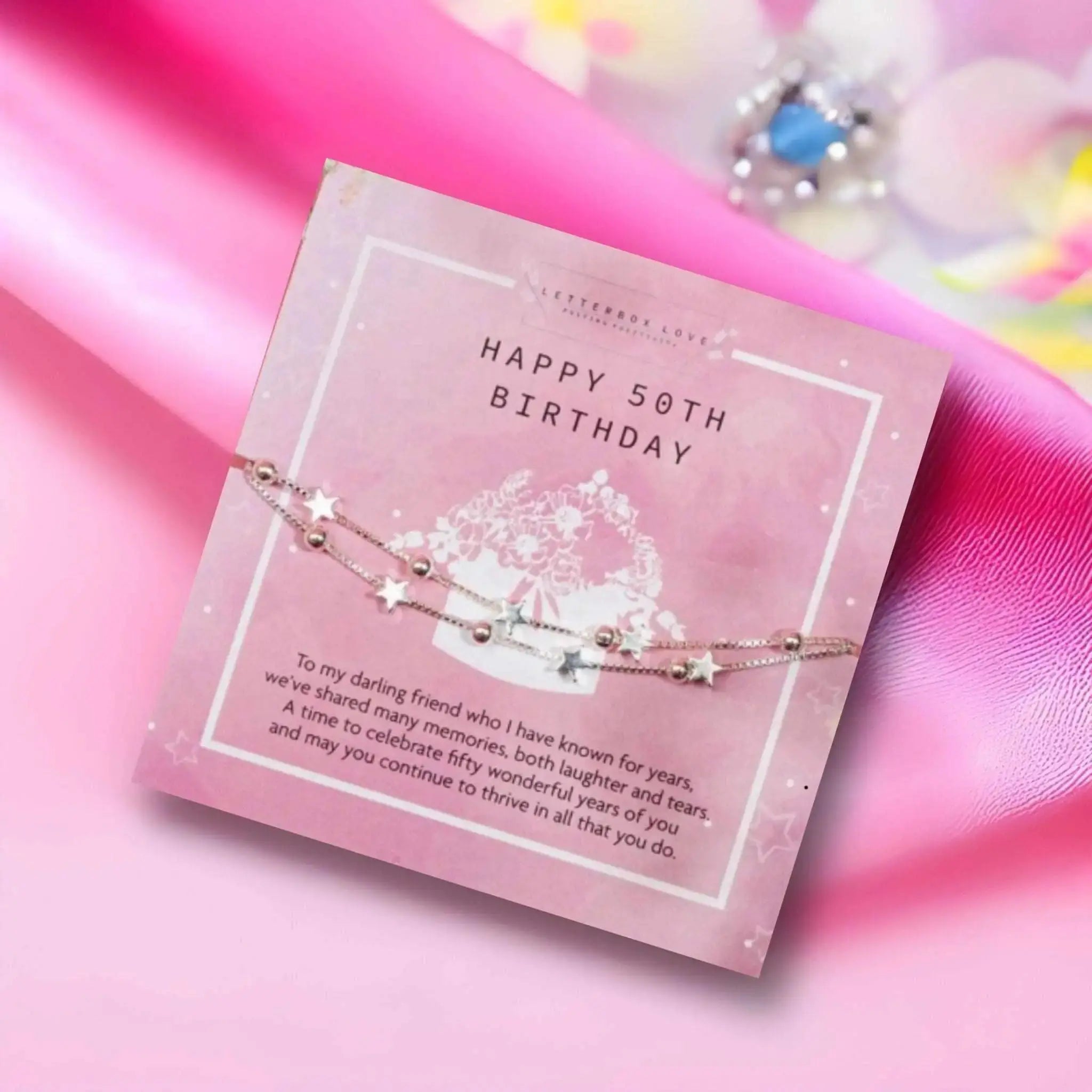 50th Birthday Bracelet - Prezzi