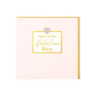 Fabulous Mum Diamante Card - Prezzi