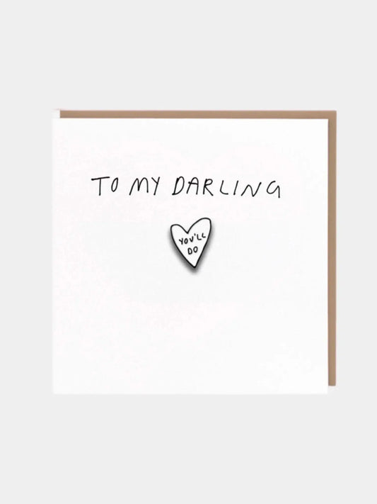 To My Darling Pin Card - Prezzi