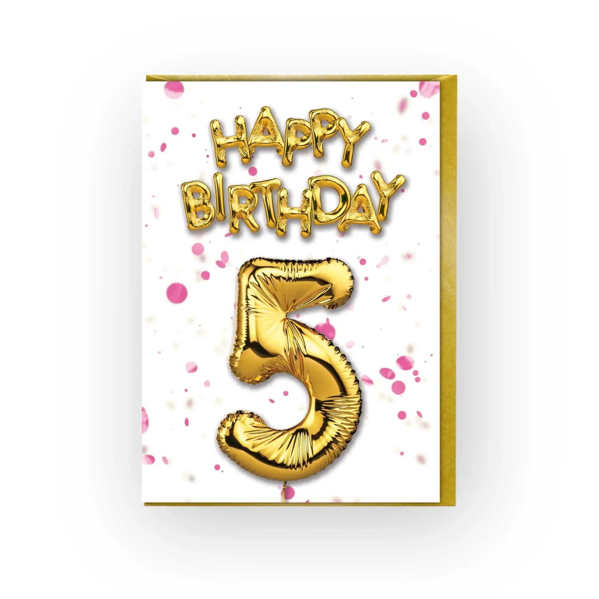 5th Birthday Card Brainbox Candy
