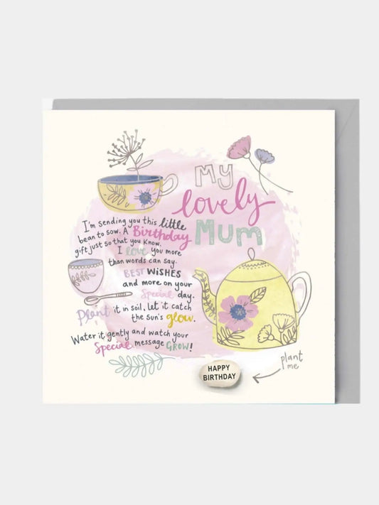My Lovely Mum Birthday Bean Card - Prezzi