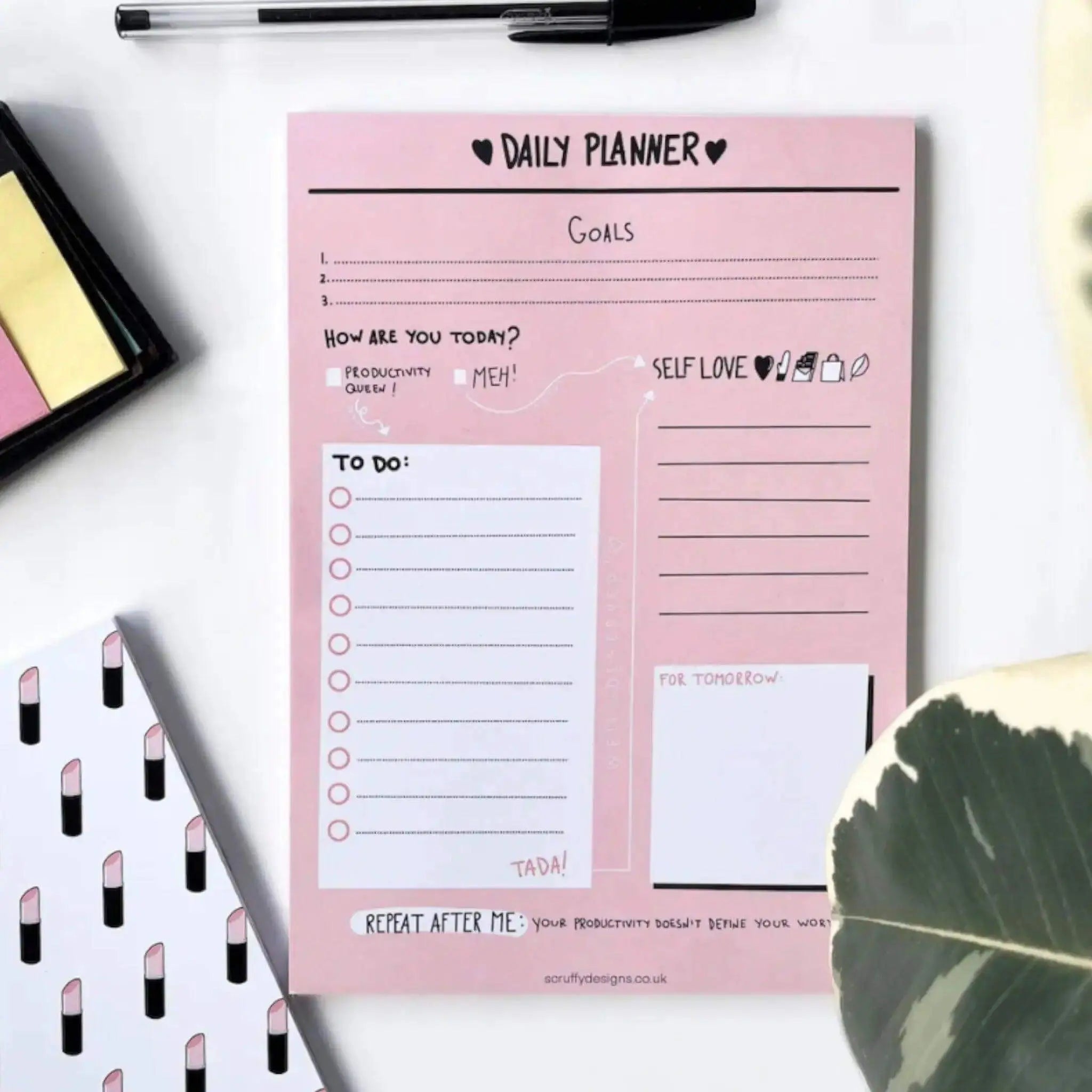 Scruffy Designs A5 Desk Pad - Prezzi