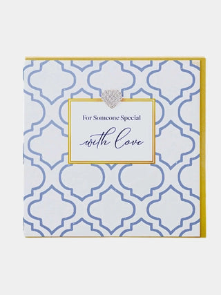 Someone Special With Love Diamante Card - Prezzi