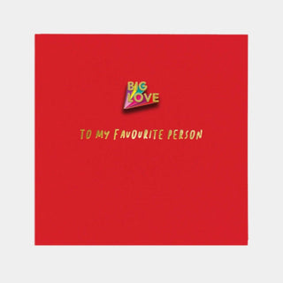 Big Love Pin Card - Prezzi