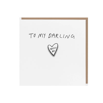 To My Darling Pin Card - Prezzi