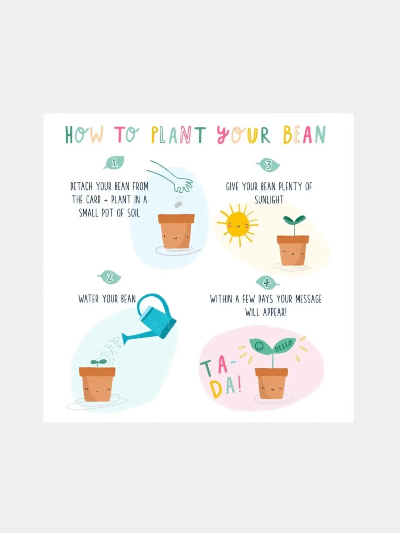 Tooth Fairy Growing Bean Card - Prezzi