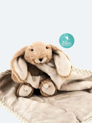 Jomanda Brown Bunny Toy Comforter - Prezzi