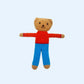 Pebble Flipps Bright Blue Trouser Teddy - Prezzi