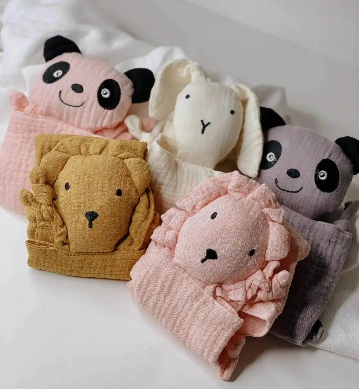 Nenina & Co. Comforter Panda Deep Lilac - Prezzi