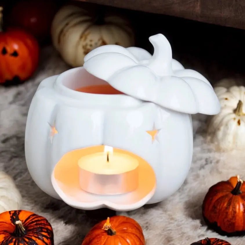 White Pumpkin Burner Something Different