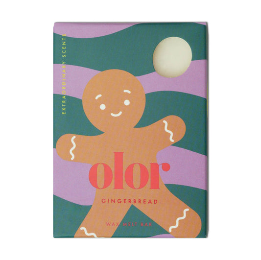 GINGERBREAD WAX MELT BAR Olor