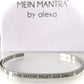 Mein Mantra "The Show Must Go On" Bracelet - Prezzi