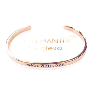 Mein Mantra - "Made With Love" Rose Bangle - Prezzi