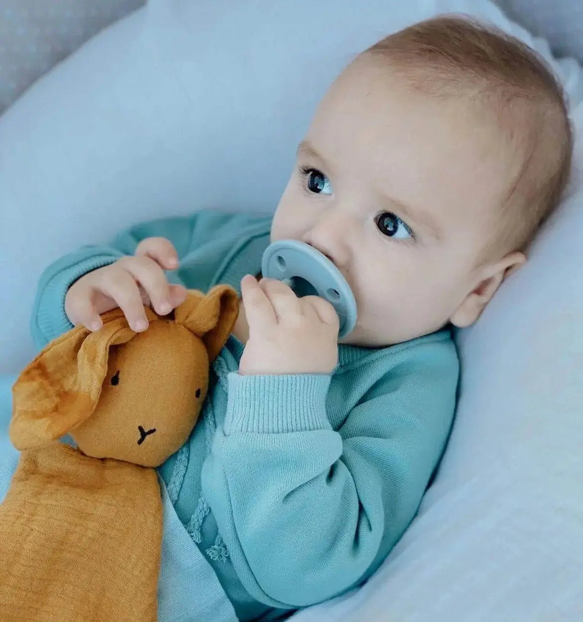 Nenina & Co Dou Dou Bunny Comforter Mango - Prezzi
