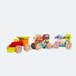 Cubika Wooden Train Car Transporter - Prezzi