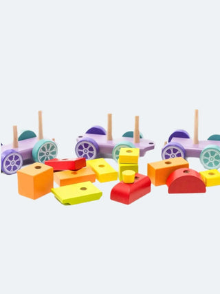 Rainbow Express Wooden Train - Prezzi