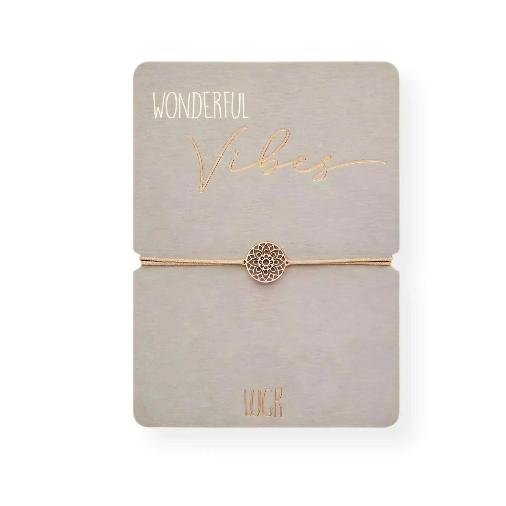 Wonderful Vibes Rose Gold - Luck Bracelet - Prezzi