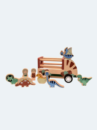 Pull and Go Dinosaur Safari Car - Prezzi