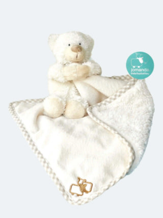Jomanda Plush Cream Bear Comforter - Prezzi