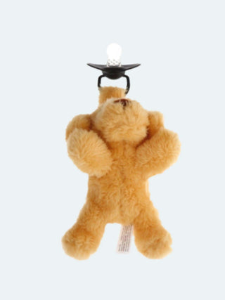 Doodalou Plush Pacifier Toy Furry Friend and Pacifier – Puppy - Prezzi