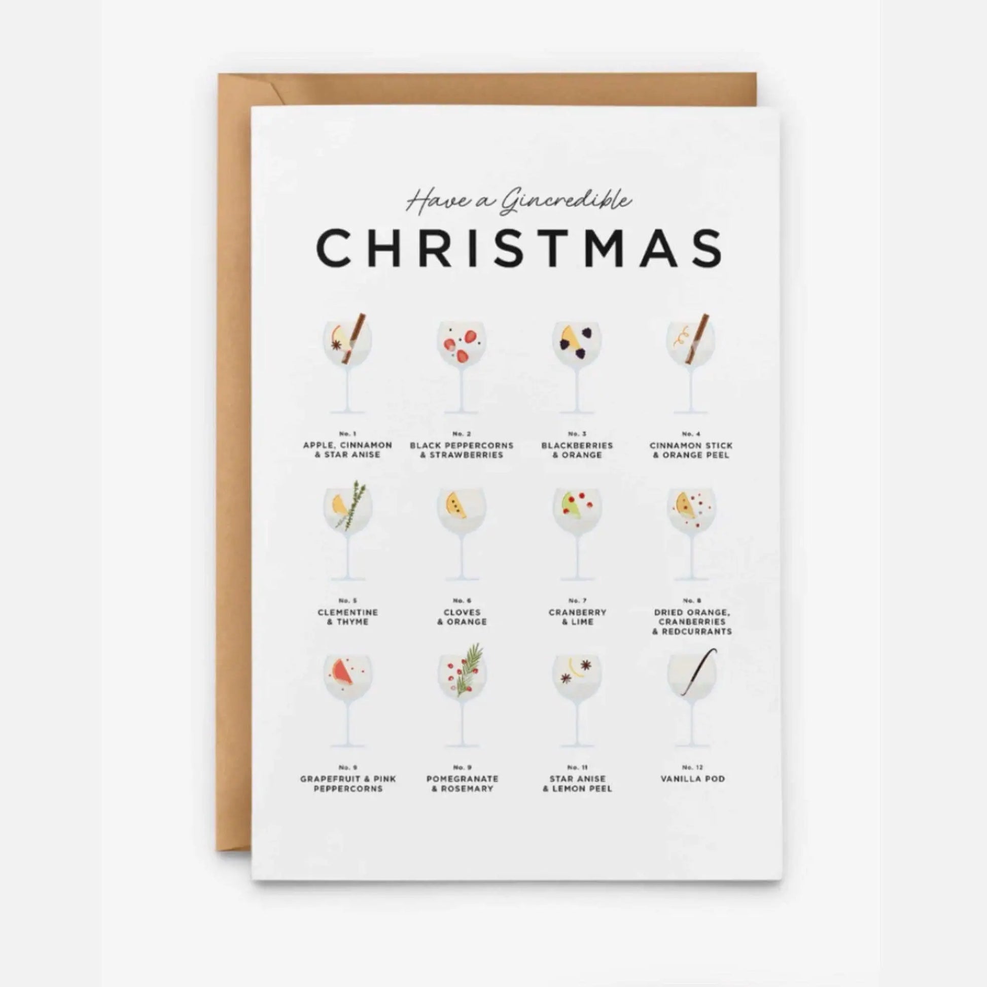 Gincredible Christmas Card - Prezzi