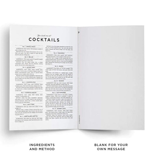 You Had Me At Cocktails Card - Prezzi