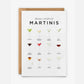 Shaken Not Stirred Martinis Card - Prezzi