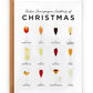 Twelve Champagne Cocktails of Christmas Card - Prezzi
