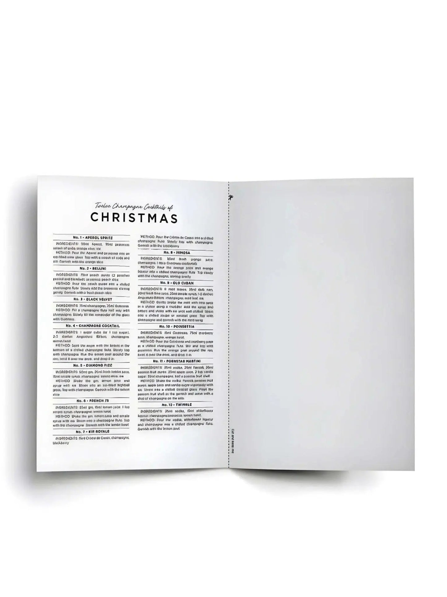 Twelve Champagne Cocktails of Christmas Card - Prezzi