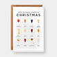 Twelve Champagne Cocktails of Christmas Card - Prezzi