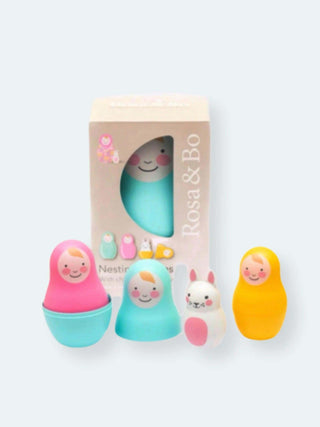 Rosa & Bo Pastel Nesting Babies with Chiming Bo Bunny - Prezzi