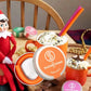 The Silicone Straw Co. Travel Straw in Tin - Orange The Silicone Straw Co.
