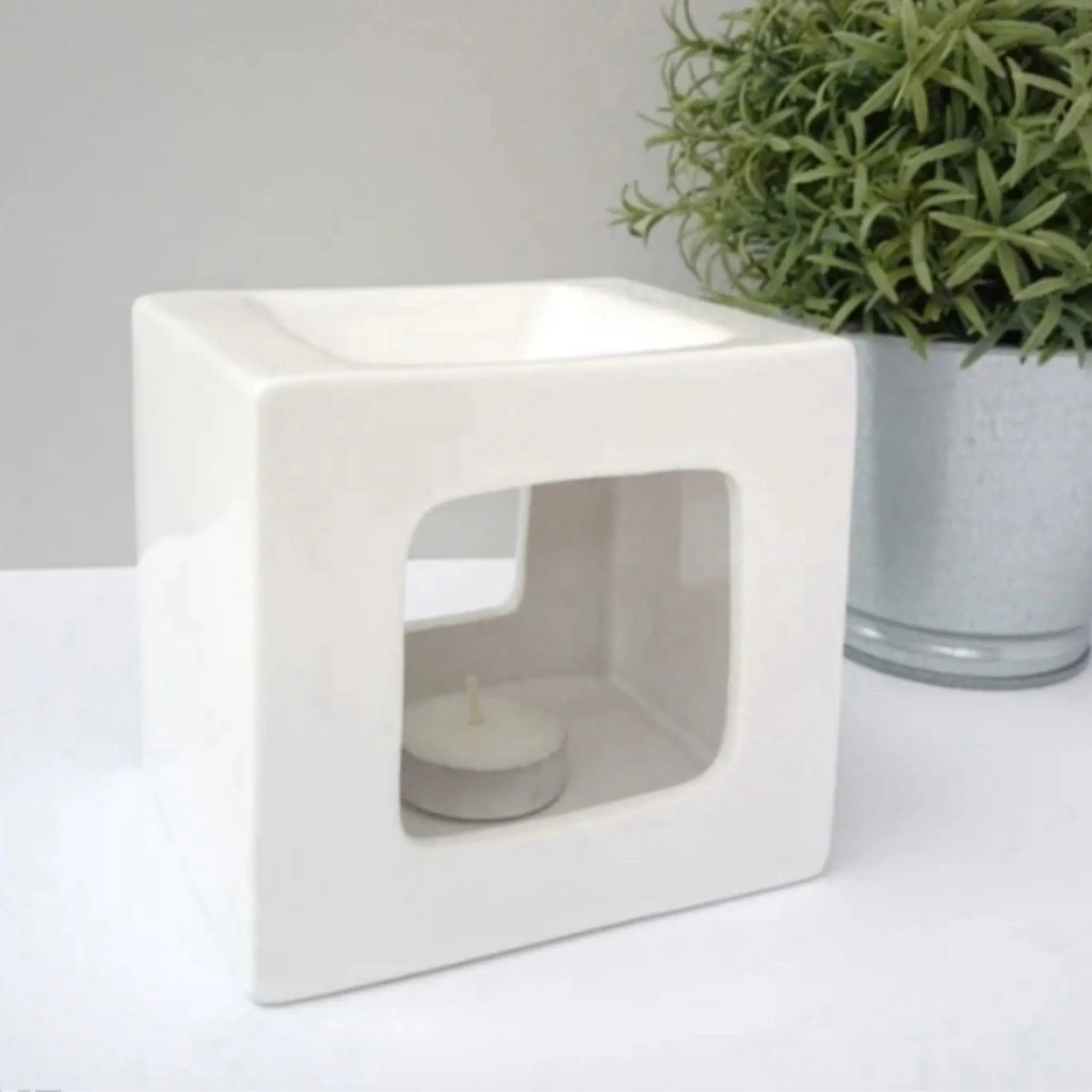 Square Ceramic Wax Burner - Prezzi